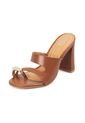 Sandalia Tacon Alto Mule Café-Mocca Vizzano de Vizzano