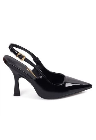 Tacon Alto Negro-Negro Slingback Heel Vizzano Vizzano