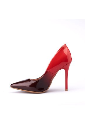 Stiletto Alto Difuminado Rojo Vizzano