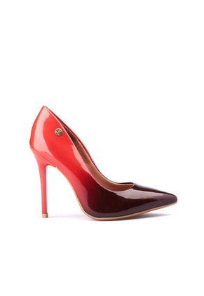 Stiletto Alto Difuminado Rojo Vizzano