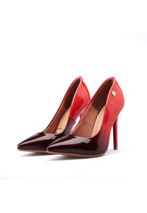 Stiletto Alto Difuminado Rojo Vizzano