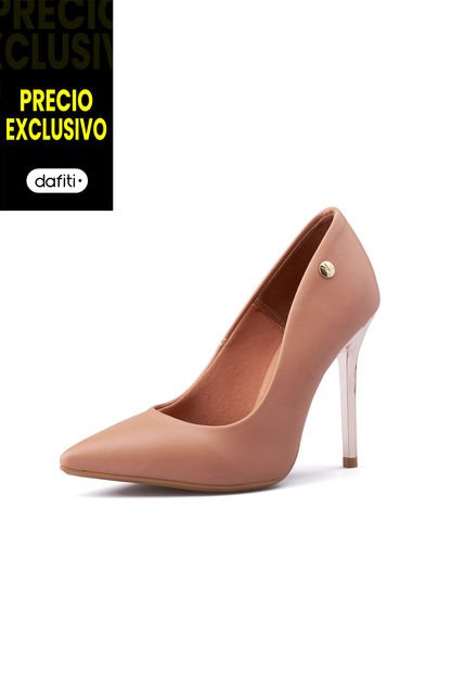 Stiletto Alto Nude Dorado Vizzano
