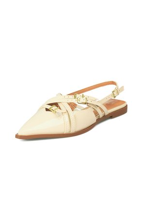 ZUECO CREMA DORADO VIZZANO