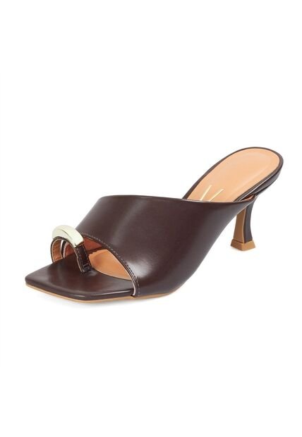 Sandalia Tacon Medio Café-Cacao Vizzano