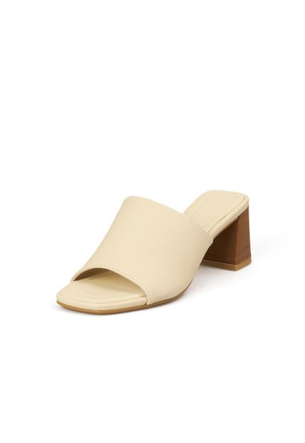 SANDALIA FACHETE CREMA VIZZANO
