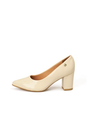 TACON MEDIO VERNIZ CREMA VIZZANO