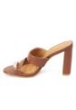 Sandalia Tacon Alto Mule Café-Mocca Vizzano de Vizzano