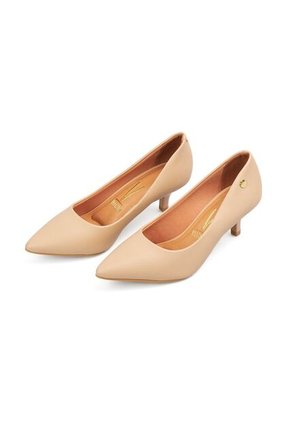 Tacón Bajo Beige Vizzano