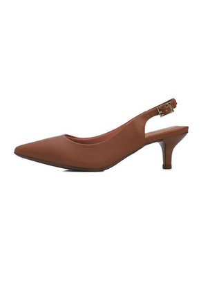 Tacón Medio Camel Vizzano