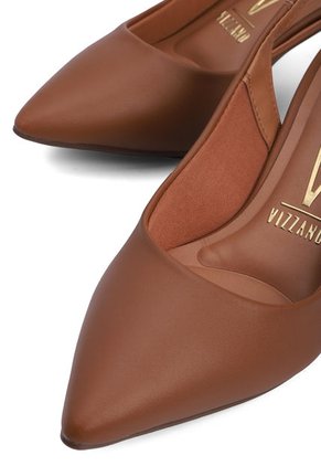 Tacón Medio Camel Vizzano