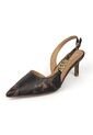 Tacon Stiletto Bajo Multi Café Vizzano de Vizzano