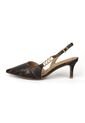 Tacon Stiletto Bajo Multi Café Vizzano de Vizzano