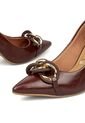 Tacon Stiletto Alto Rojo-Carmin Dorado Vizzano de Vizzano