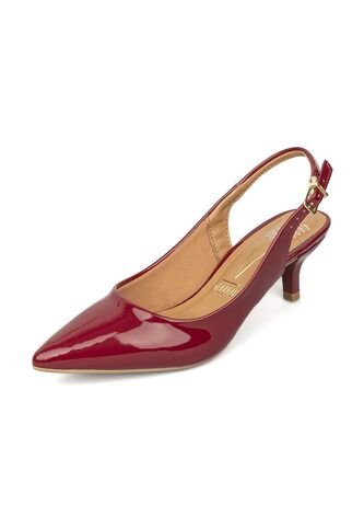 Tacon Bajo Verniz Rojo-Cereza Vizzano Vizzano