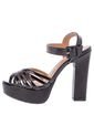 Sandalia Tacón Negra Vizzano de Vizzano