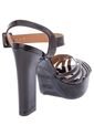 Sandalia Tacón Negra Vizzano de Vizzano