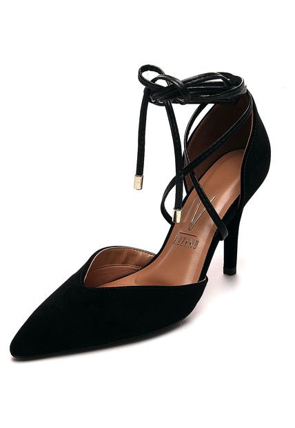 Sandalia Tacón Negro Vizzano