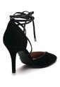 Sandalia Tacón Negro Vizzano de Vizzano