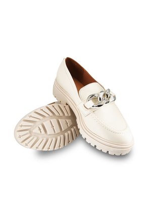 Mocasín Crema Vizzano