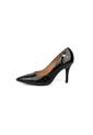 Tacon Stiletto Alto Negro Croco Vizzano de Vizzano