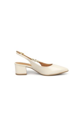 Tacon Medio Cuadrado Slingback Mafil Vizzano