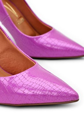 Tacón Alto Morado Vizzano