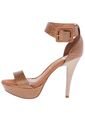 Sandalia Tacón Camel Vizzano de Vizzano