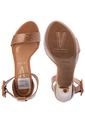 Sandalia Tacón Camel Vizzano de Vizzano