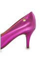 Tacón Medio Fucsia Metalizado de Vizzano