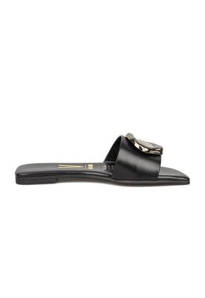 Sandalia Plana Negro Napa Garda Vizzano