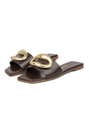 Sandalia Plana Cacao Napa G Vizzano