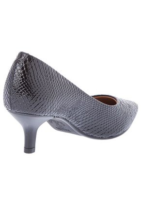 Tacón Medio Negro Vizzano