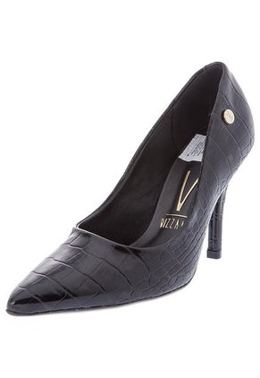 Tacón Alto Negro Vizzano