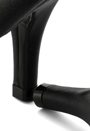 Tacón Medio Negro Vizzano