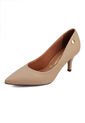 Tacón Medio Beige Vizzano Pelica de Vizzano