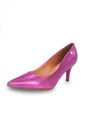 Tacón Medio Fucsia Metalizado de Vizzano