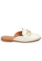 Slipper Baleta Zueco Blanco-Marfil Vizzano de Vizzano