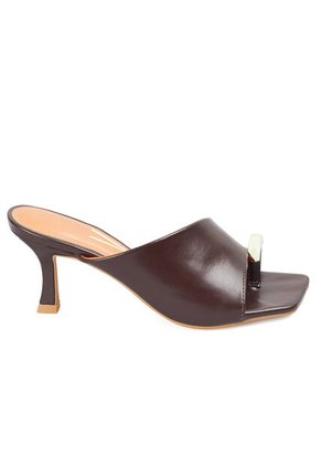 Sandalia Tacon Medio Café-Cacao Vizzano