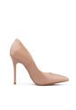 Stiletto Alto Beige- Verniz Vizzano de Vizzano