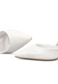 Stiletto Blanco Tacon Alto Mate Con Grabado Floral Vizzano de Vizzano