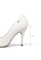 Stiletto Blanco Tacón Alto Con Grabado Floral Acabado Mate Vizzano de Vizzano