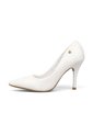 Stiletto Blanco Tacón Alto Con Grabado Floral Acabado Mate Vizzano de Vizzano