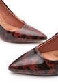 Tacón Stiletto Alto Multi Negro Vizzano de Vizzano
