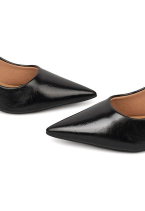 Tacon Medio Cuadrado Negro Vizzano