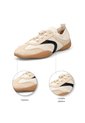 Tenis Tejido Blanco Con Detalles Efecto Gamuza Vizzano de Vizzano