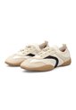 Tenis Tejido Blanco Con Detalles Efecto Gamuza Vizzano de Vizzano