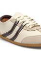 Tenis Blanco Con Detalles Cacao Efecto Gamuza Vizzano de Vizzano