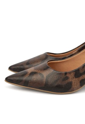 Tacon Medio Cuadrado Multi Café Napa Vizzano
