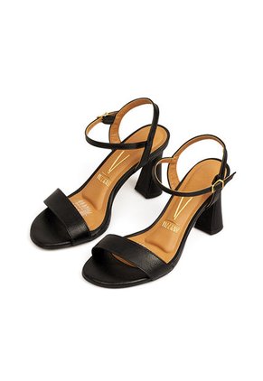 SANDALIA CALF NEGRO VIZZANO