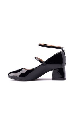 Tacón Bajo Negro Vizzano